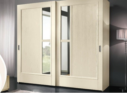 Schränke Kleider Kleiderschrank Schrank Luxus Schwebetüren Design Holz Modern